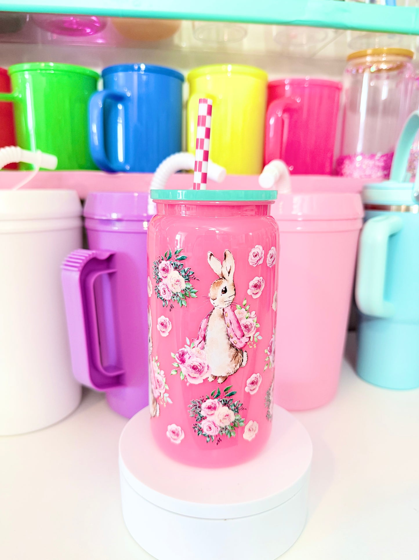 Easter bunny acrylic