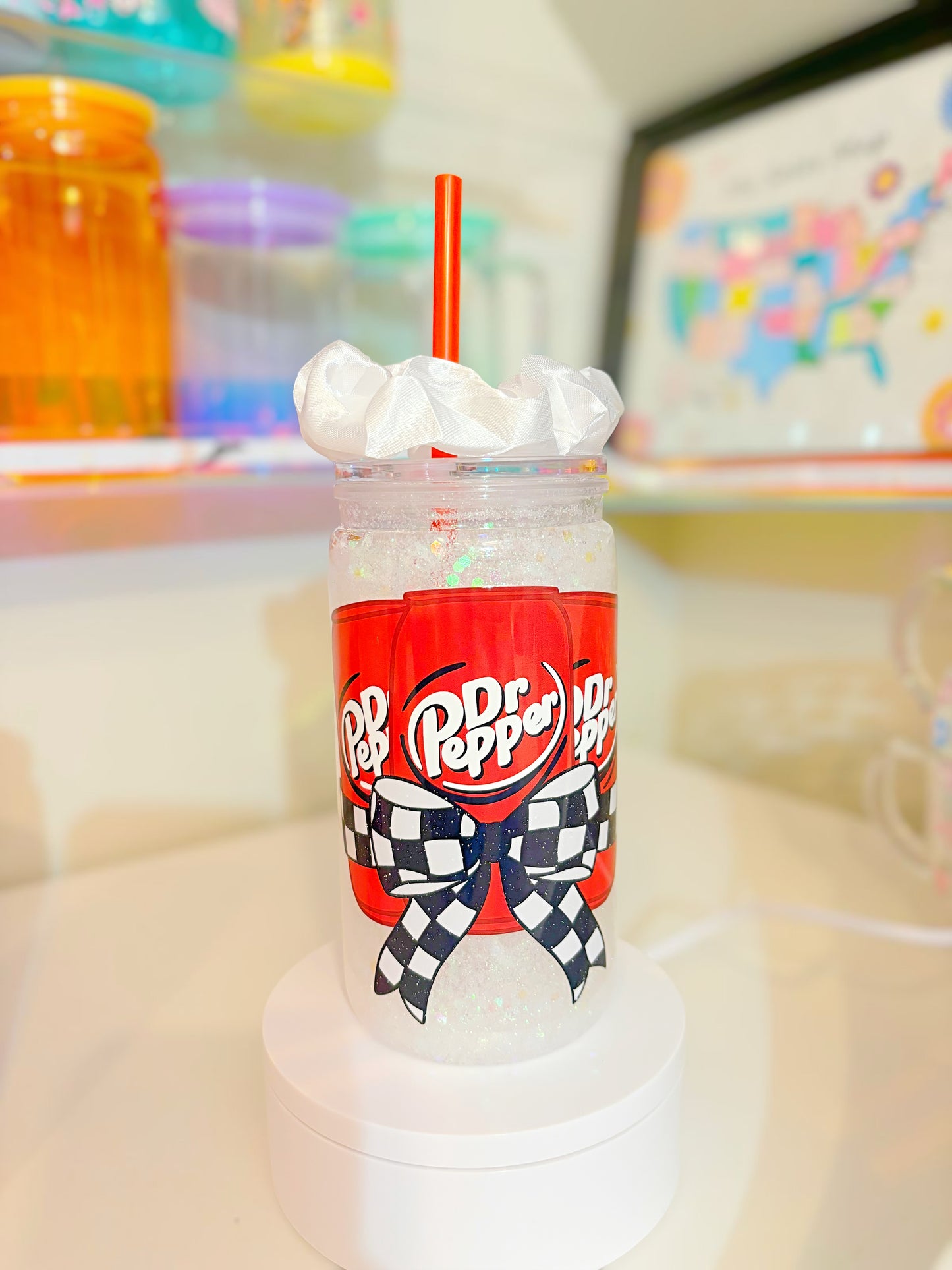 Dr Pepper Snowglobe