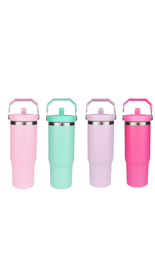 30oz stainless steel Flip top